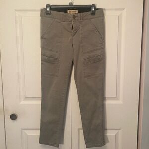 Democracy AB Technology Cargo Utility Stretch Tapered‎ Pants Jeans Womens sz 4